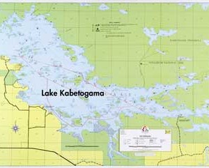 E-17: Kabetogama Lake Hydrographic - Fisher Maps